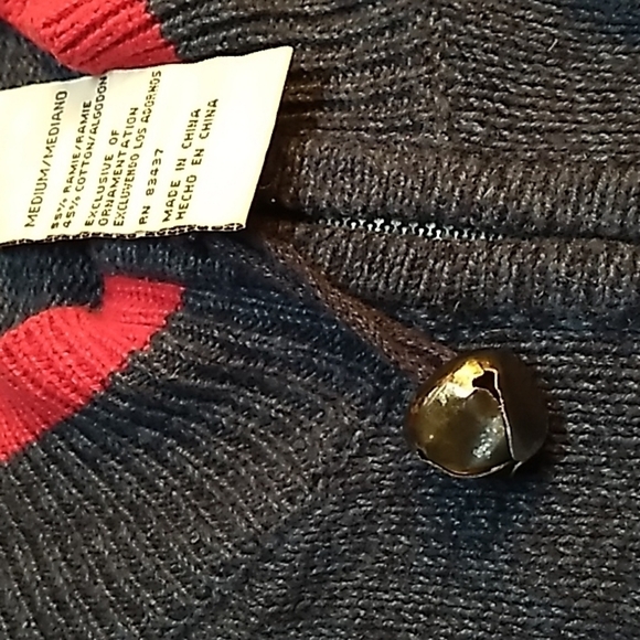 Tiara International Christmas Collection medium sweater cardigan - Picture 3 of 5